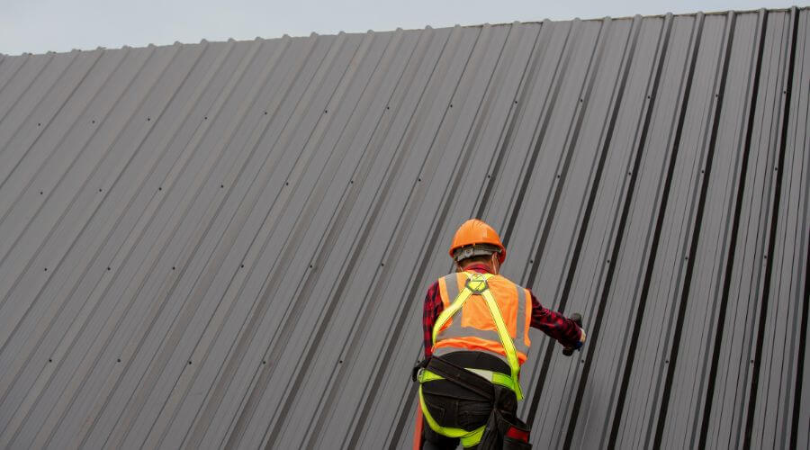 Professional metal roof installation services in Josephine, TX